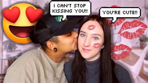 I Can T Stop Kissing You Prank On Girlfriend Cute Reaction Vlogmas