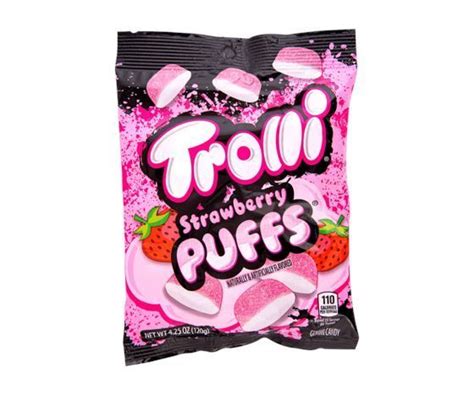 Buy Trolli Strawberry Puffs Gummy Candy 42 Online Mercato