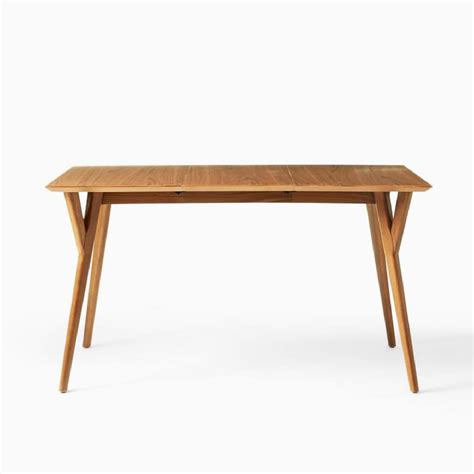 West Elm Mid Century Expandable Table Aptdeco