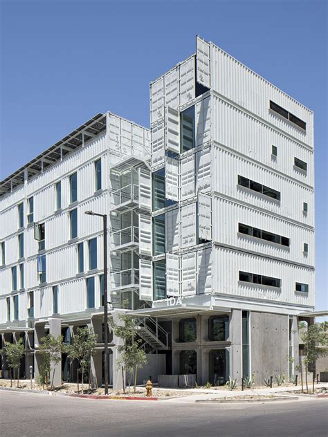 The Tallest Shipping Container Building in the U.S. is in Downtown ...