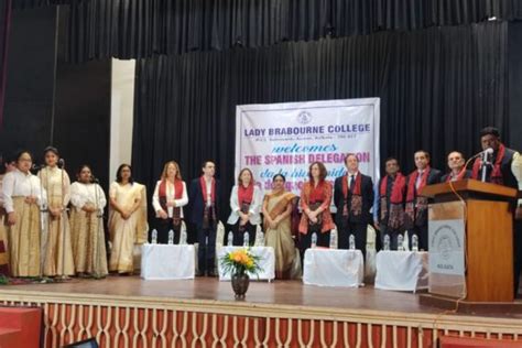 Lady Brabourne College | A High Profile Delegation Delves into the Vibrant Spanish Language ...