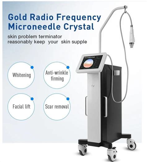 Rf Golden Microneedling Beauty Device For Scar Acne Stretch Mark Removal Machine China Wrinkle