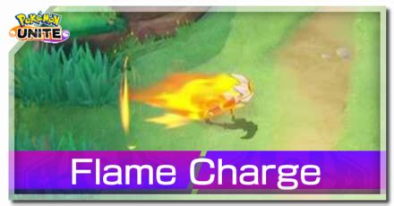 Flame Charge Cinderace Move Effect And Cooldown Pokemon Unitegame