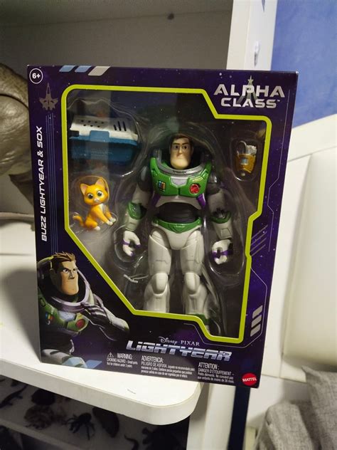 Mattel Lightyear Alpha Class Buzz Lightyear And Sox Figure Hobbies