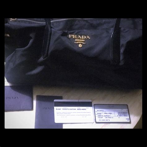 Authentic Prada Tessuto Saffiano Nero Bag Euc Gem