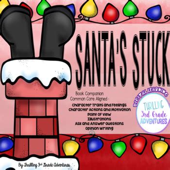 Santa S Stuck Reading Digital And Printable Activities Tpt