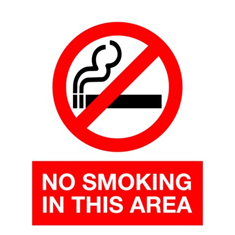 No Smoking Area Sign Symbol On Transparent Background 17392519 Png