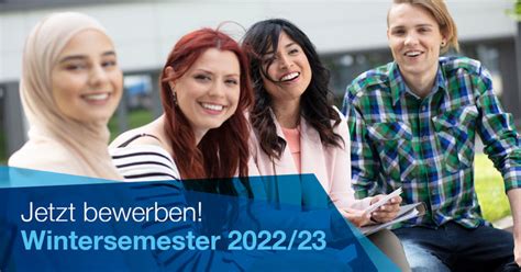 Geh Mit Uns Deinen Weg Bewerbungsstart F R Das Wintersemester