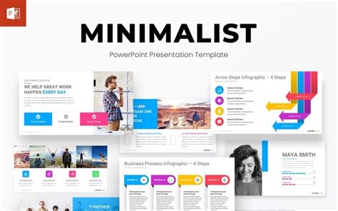 Minimalist PowerPoint Presentation Template Design