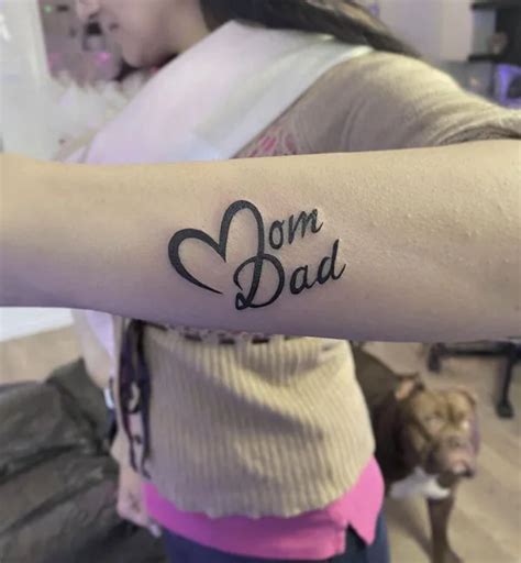 124 Heartfelt Mom And Dad Tattoos That Are Currently On The Trend