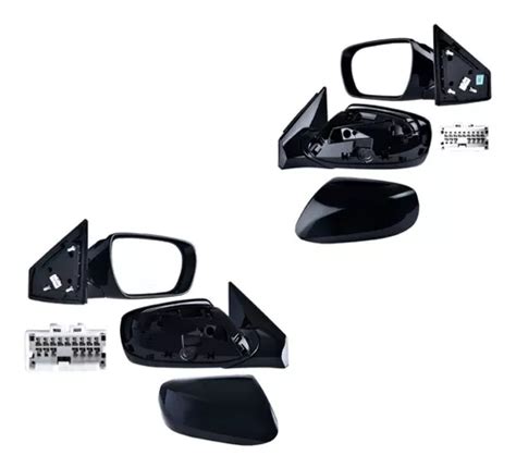 Set Espejos Polyway Para Hyundai Santa Fe Env O Gratis