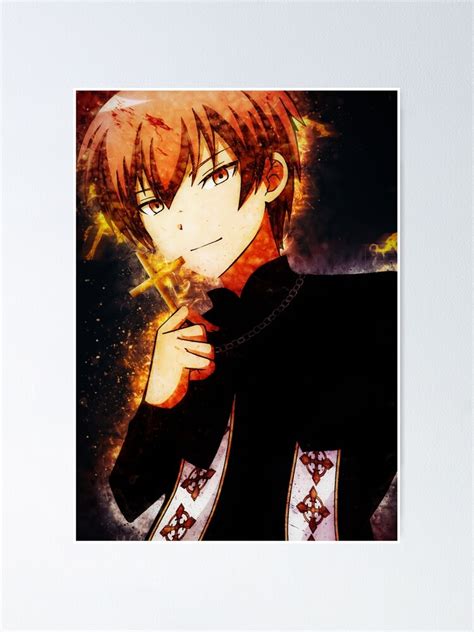 Karma Akabane Assassination Classroom Anime Poster For Sale By