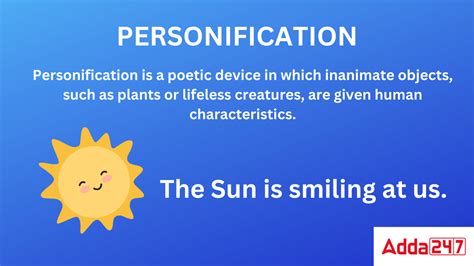 personification definition  examples  english hindi