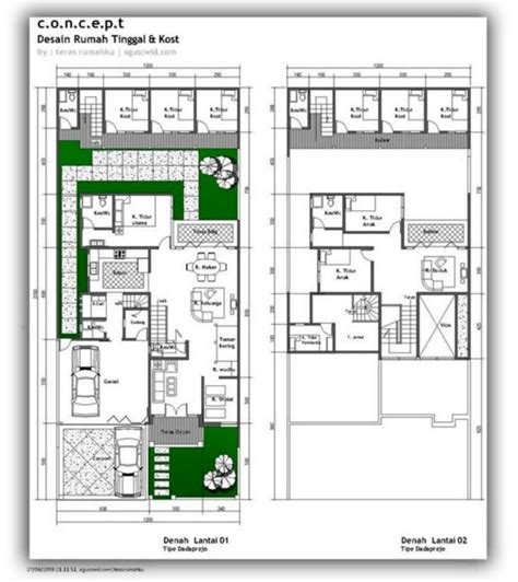 Terbaru 39+ DenahRumah Minimalis Mewah