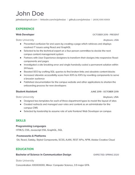 First Resume With No Job History What Do You Think Resumes