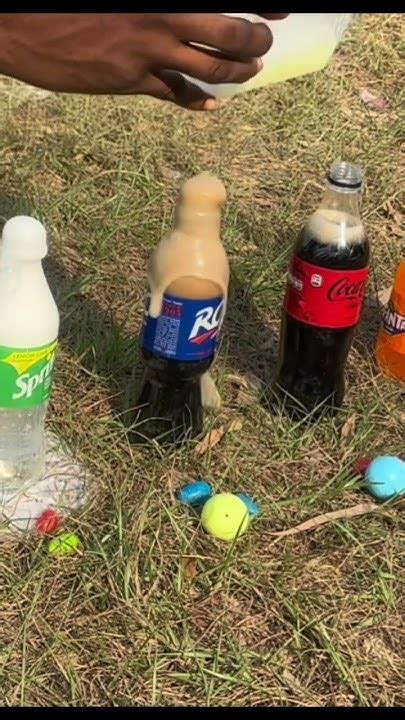 Satisfying Reaction Of Coke And Mentos Trending Experiment Viral