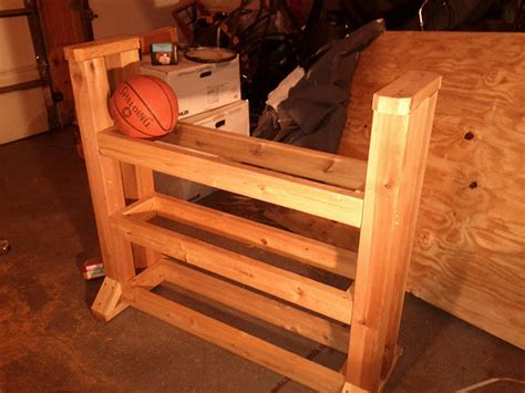 DIY Basketball Rack Cart