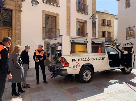 Vehículo de respuesta rápida de Protección Civil Jávea Xàbia