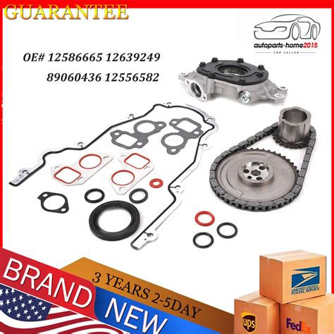 Gm Ls High Volume Oil Pump Change Kit W Gaskets Timing Chain Rtv