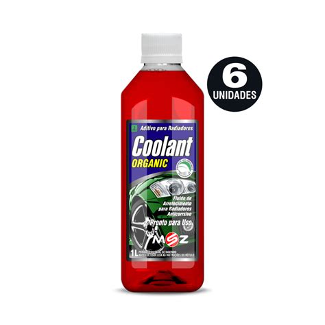 Qual O Melhor Aditivo Para Radiador Organico Ou Sintetico - Aditivo de Radiador Organico Sintético Pronto Uso Kit 6 Unidades 1000ml