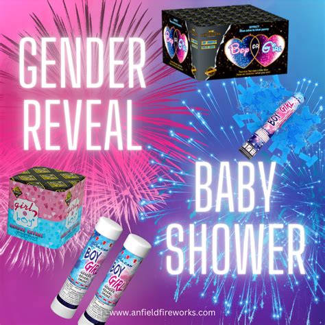 Gender Reveal fireworks - Anfield Fireworks