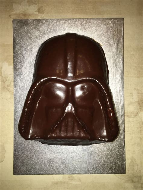 Darth Vader Chocolate Cake La Creacion