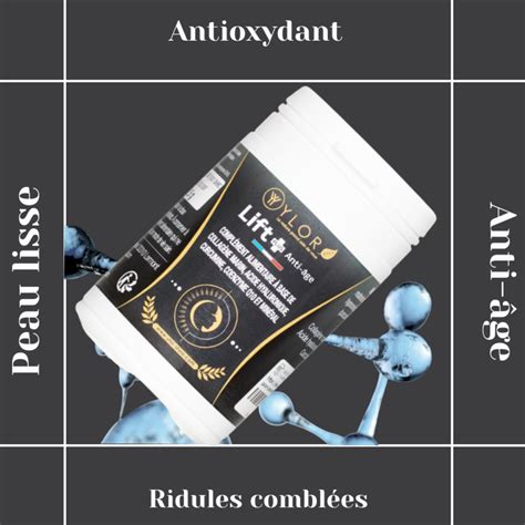 Lift Acide Hyaluronique Collagene Marin Coenzyme Q Curcumine