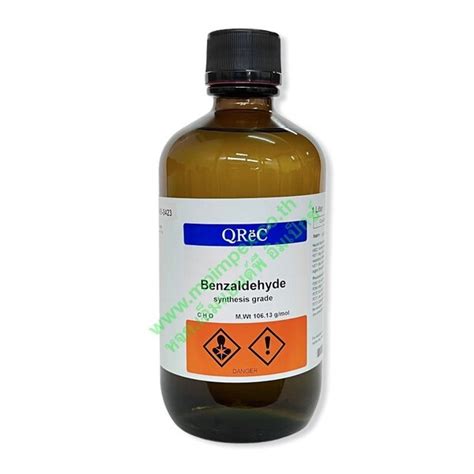 Q Rëc™ Benzaldehyde 99 1 ลิตร Mandp Impex นำเข้าและจำหน่ายอุปกรณ์