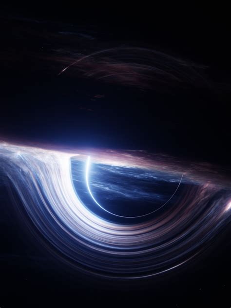 Interstellar Wallpaper K Gargantua Black Hole