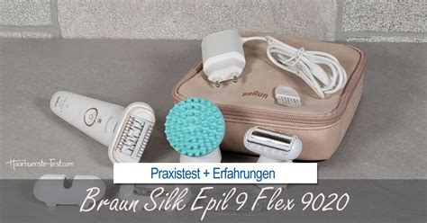 Braun Silk épil 9 flex 9020 Test Praxistest Erfahrungen Bilder