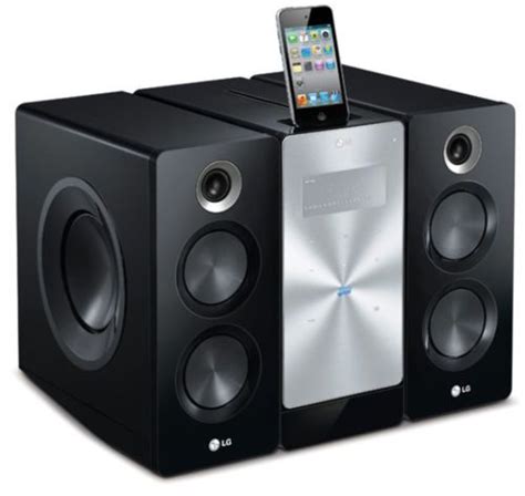 Lg F166 Mini Audio Components Iphone Ipod Docking 160w Usb Bluetooth