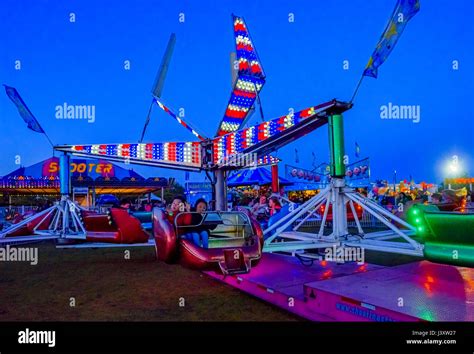 Carnival Fun Fair Ride Stock Photo Alamy