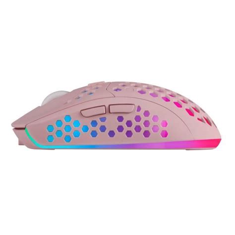 Souris Sans Fil Gamer Mars Gaming Mmw3 Rgb Rose Cdiscount Informatique