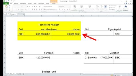 Zusammengesetzter Buchungssatz GANZE Aufgabe Von EBK Bis SBK