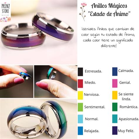 Venta Anillos Q Cambian De Color Significado En Stock