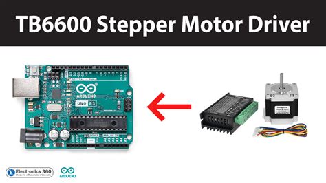 Controlling Tb Stepper Motor Driver With Arduino Electronics