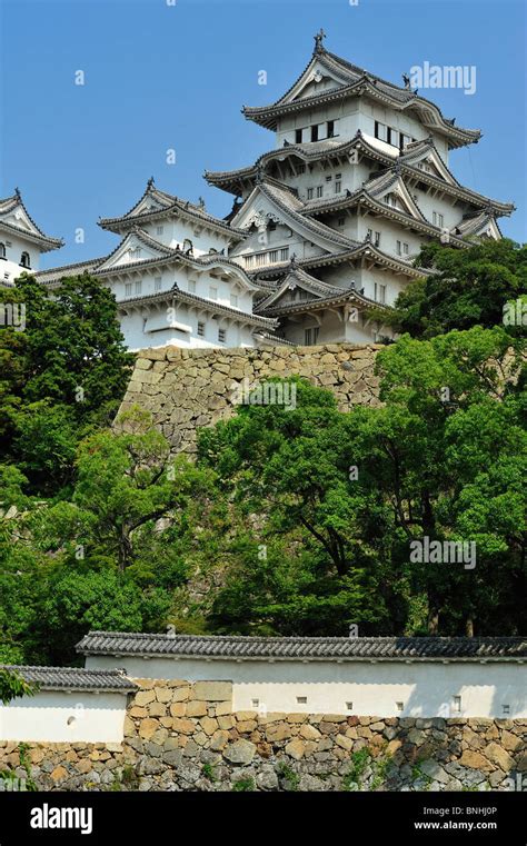 Japan Himeji Castle Himeji City Hyogo Prefecture Honshu Island Unesco