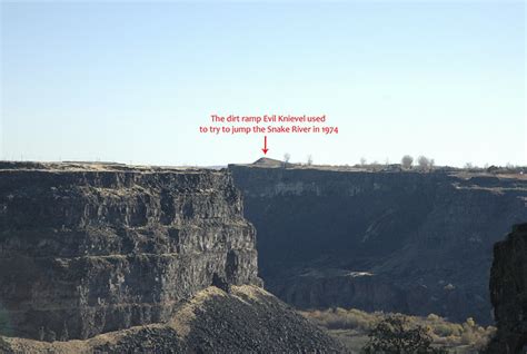 The Ramp Evil Knievel Used To Try To Jump The Snake River Flickr