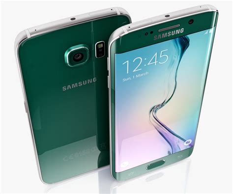 3d Samsung Galaxy S6 Edge Model