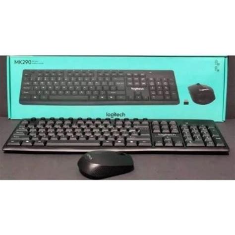 Shop Mk290 Wireless Keyboard And Mouse Combo Black Jumia Uganda