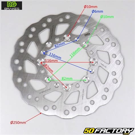 Disque de frein avant Kawasaki KDX KLX NG Brake Disc Pièce moto