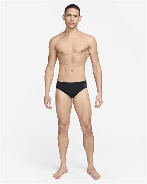 Nike Solid Mens Swimming Briefs Nike Pt