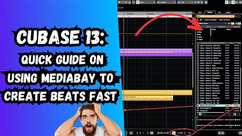 How To Use Cubase Mediabay To Make Beats Fast Cubase Producer