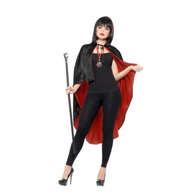 Vampiro Kit Con Reversible Capa Mujer Vampira Disfraz De Halloween Ebay