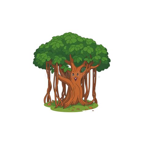 Banyan Tree Drawing Stock Illustrations – 239 Banyan Tree Drawing Stock Illustrations, Vectors ...