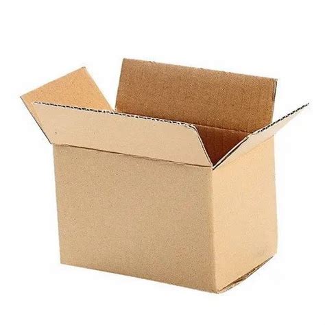 Duplex Paper Single Wall Ply Corrugated Cardboard Box For