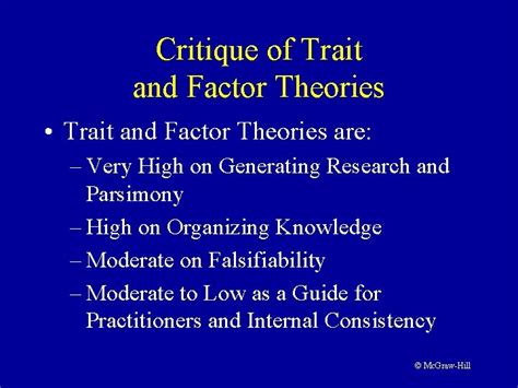 Theories Of Personality Eysenck Mc Crae And Costa