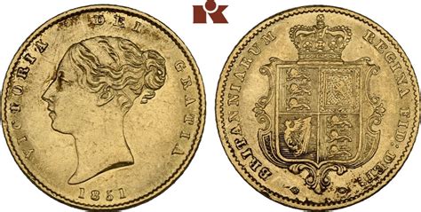 Grossbritannien Irland Sovereign Victoria Sehr