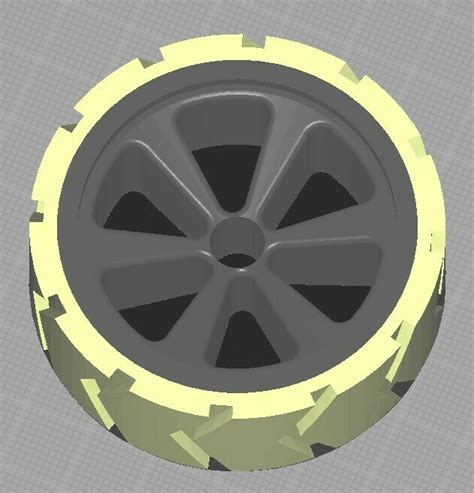 Archivo Stl Llanta Bimaterial De Radiosplan De Impresi N En D Para