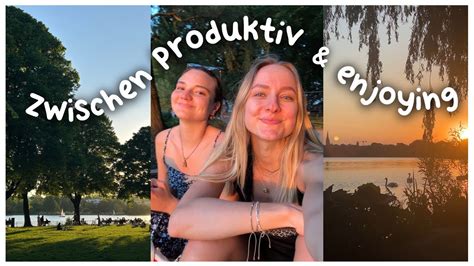 Slow Living Vlog Produktiv Sein Pausen Machen Zeit Drau En